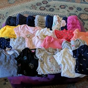 23 Piece Baby Girl Bundle (3 Months)